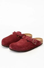 Birkenstock Women’s Boston Soft Footbed Clog Maroon