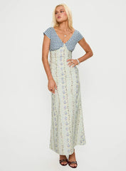 Saije Maxi Dress Multi Floral