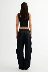 LIONESS Smokeshow Jean Dark Denim