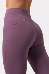 Soft Active Ruched Leggings in Dusk