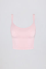 Super Sculpt Seamless Longline Camisole Top in Soft Pink
