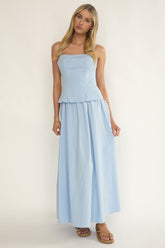 Antonita Cami Strap Maxi Dress Blue