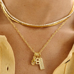 Classic Initial Cluster Charm - J