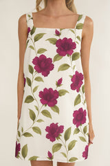 That Lady Bow Back Mini Dress Allegra Floral
