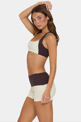 Soft Active Medium-Impact Sports Bra in Cookie Butter
