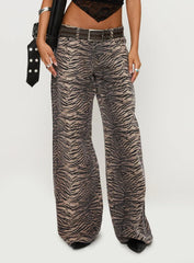 Radical Low Rise Baggy Jeans Tiger